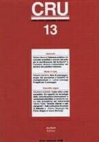 CRU - Critica della Razionalità Urbanistica. 13