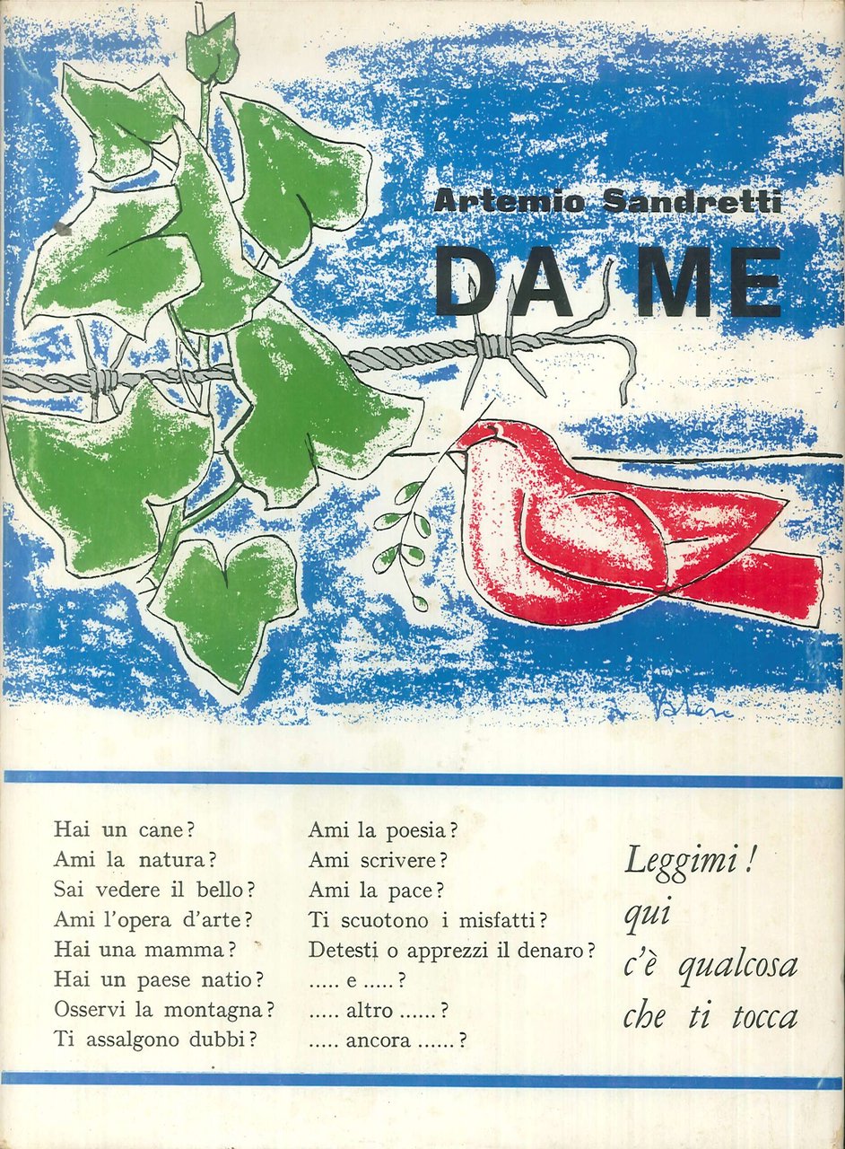 Da me. Scritti vari in prosa e in versi. | Immagine principale