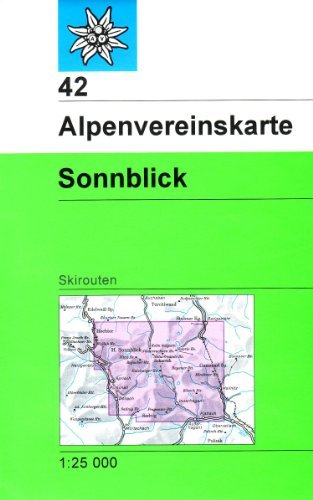 DAV Alpenvereinskarte 42 Sonnblick 1 : 25 000 Skirouten. 5. … | Immagine principale