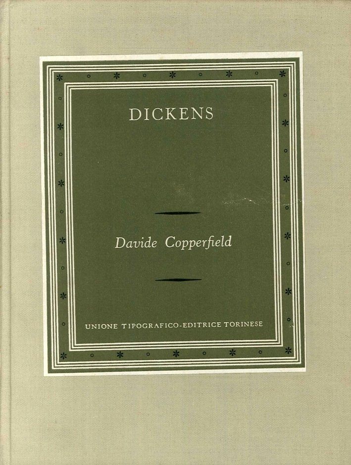 Davide Copperfield. Vol.I, Torino, UTET, 1961