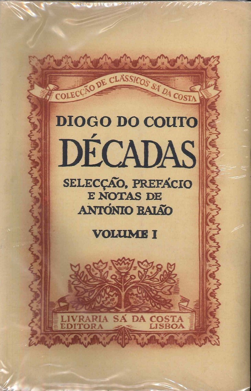 Décadas. Seleccao, prefácio e notas de António Baiao. 2 Vol. | Immagine principale