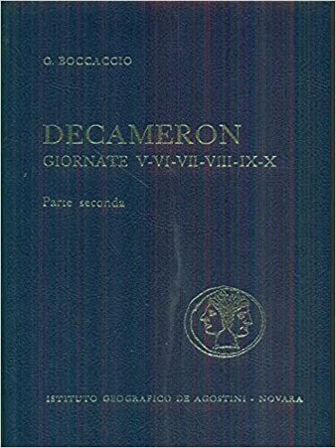 Decameron giornate V-VI-VII-VIII-IX-X