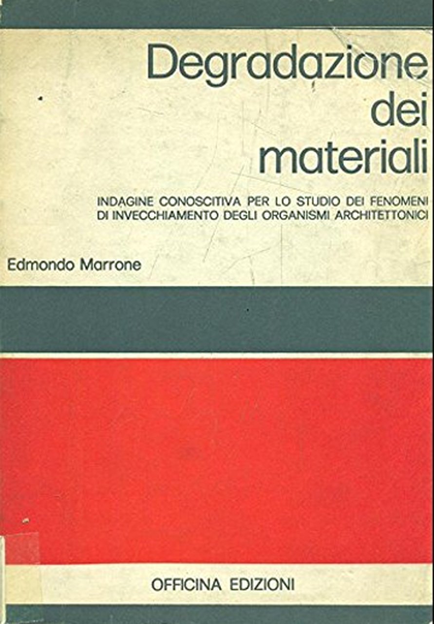 Degradazione dei materiali