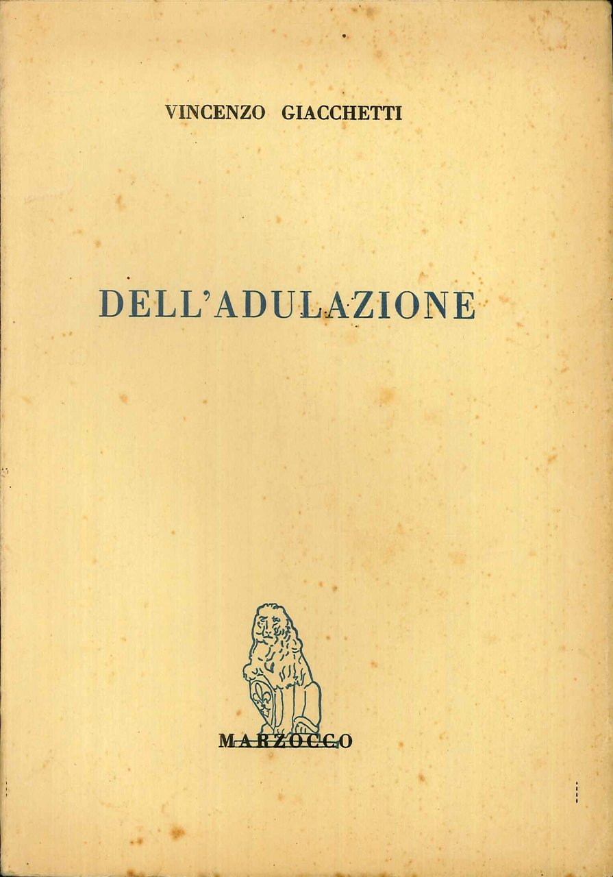 Dell'adulazione