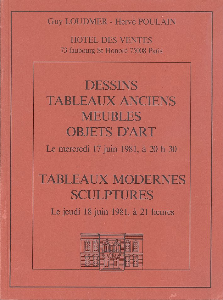 Dessins Tableaux Anciens Meubles Objets d'Art. Tableaux Modernes Sculptures | Immagine principale
