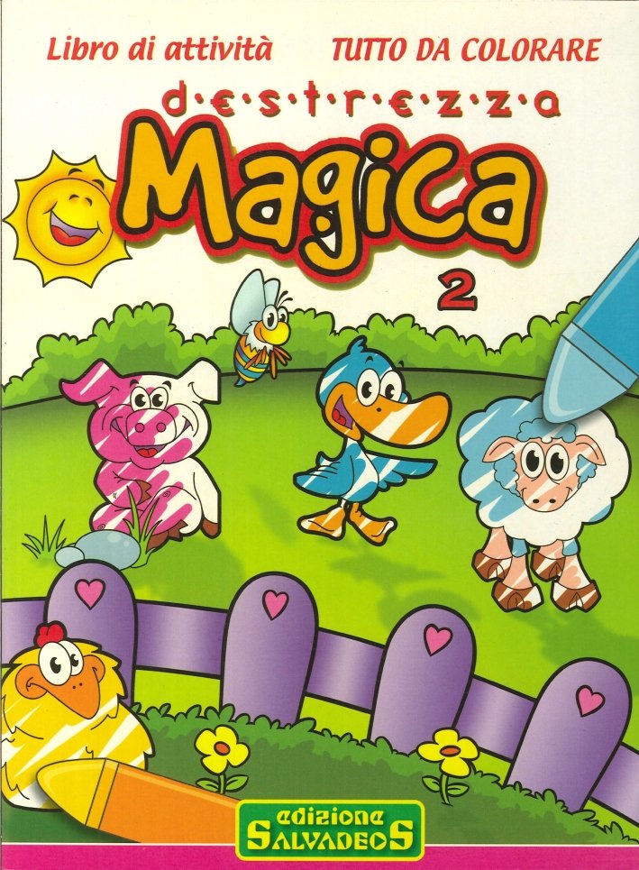 Destrezza magica 2. Libro da colorare