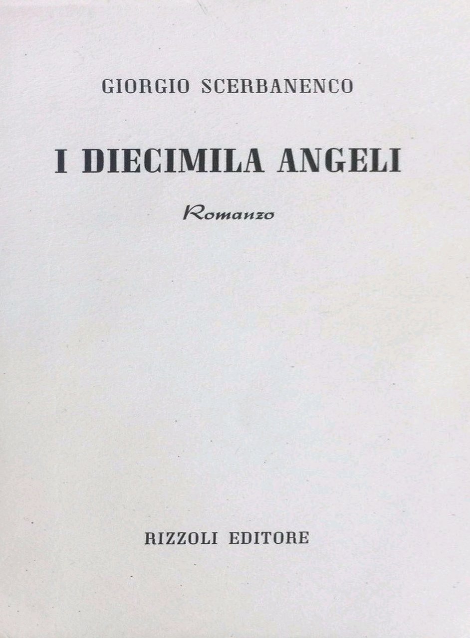 Diecimila angeli | Immagine principale