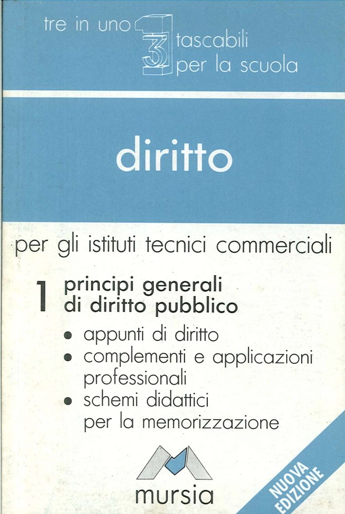Diritto. Per gli Ist. Tecnici commerciali. Vol. 1 | Immagine principale
