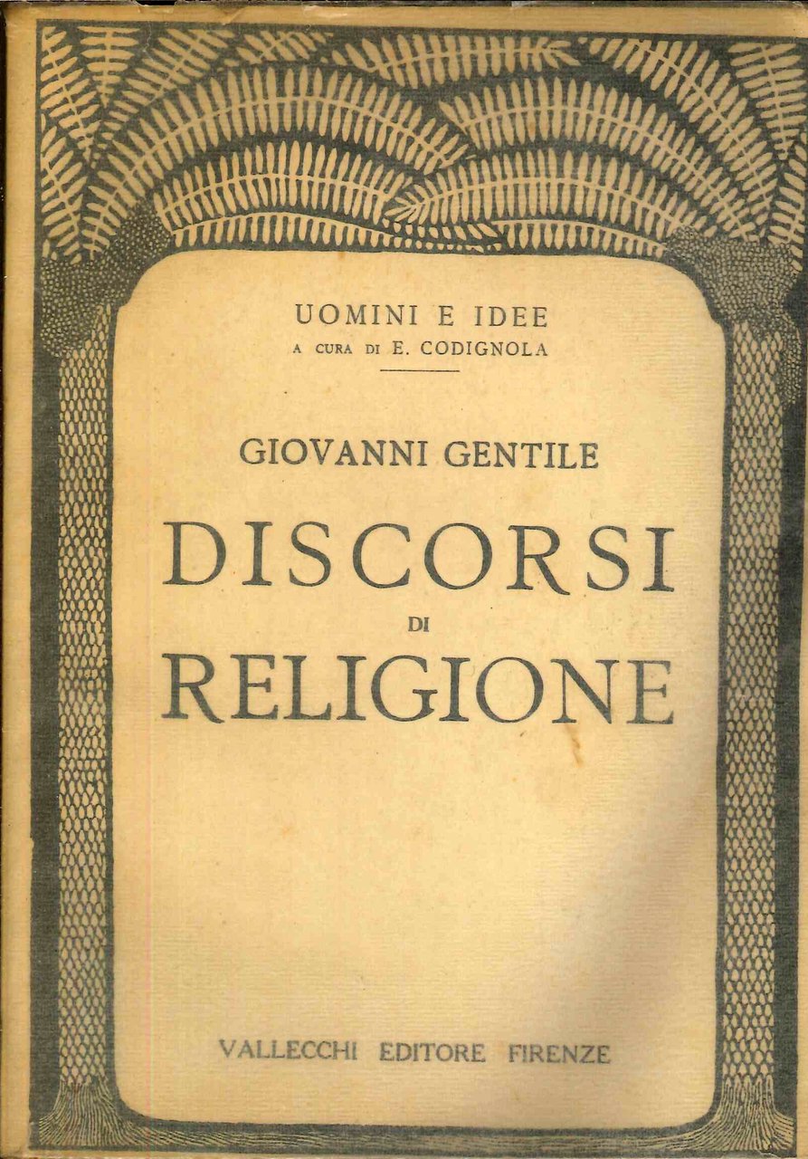 Discorsi di religione | Immagine principale