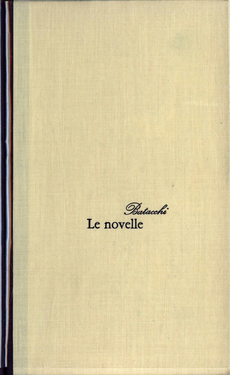 Domenico Luigi Batacchi. Le novelle.