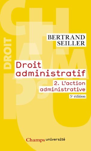 Droit Administratif : Tome 2, l'Action Administrative | Immagine principale