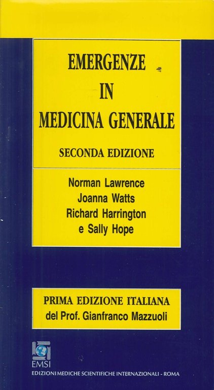 Emergenze in Medicina Generale