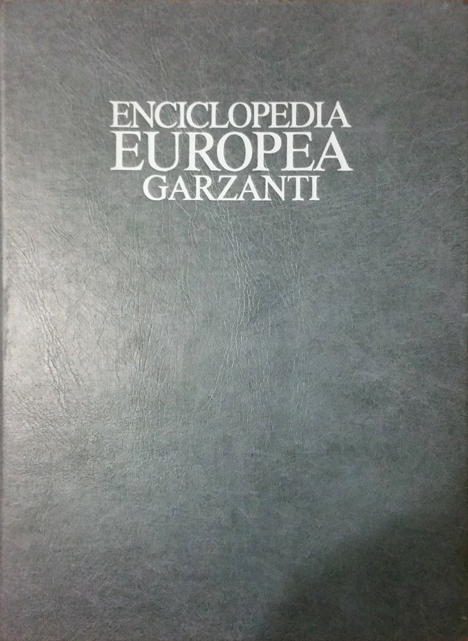 Enciclopedia europea Garzanti. Opera completa in 11 volumi +1 Repertorio. …