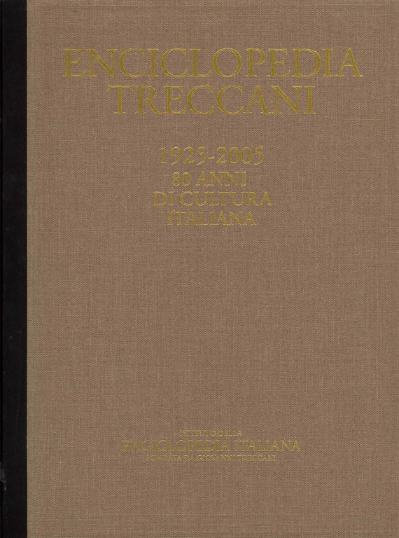 Enciclopedia treccani 1925 - 2005. 80 anni di cultura italiana - 2 volumi