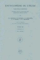 Encyclopedie de l'Islam, Tome XII, Livraison 7-8. Iran-Maktubat | Immagine principale