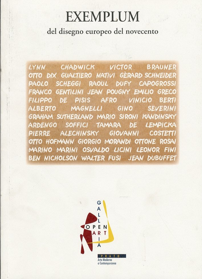 Exemplum del disegno europeo del novecento. Tempere, disegni, acquarelli