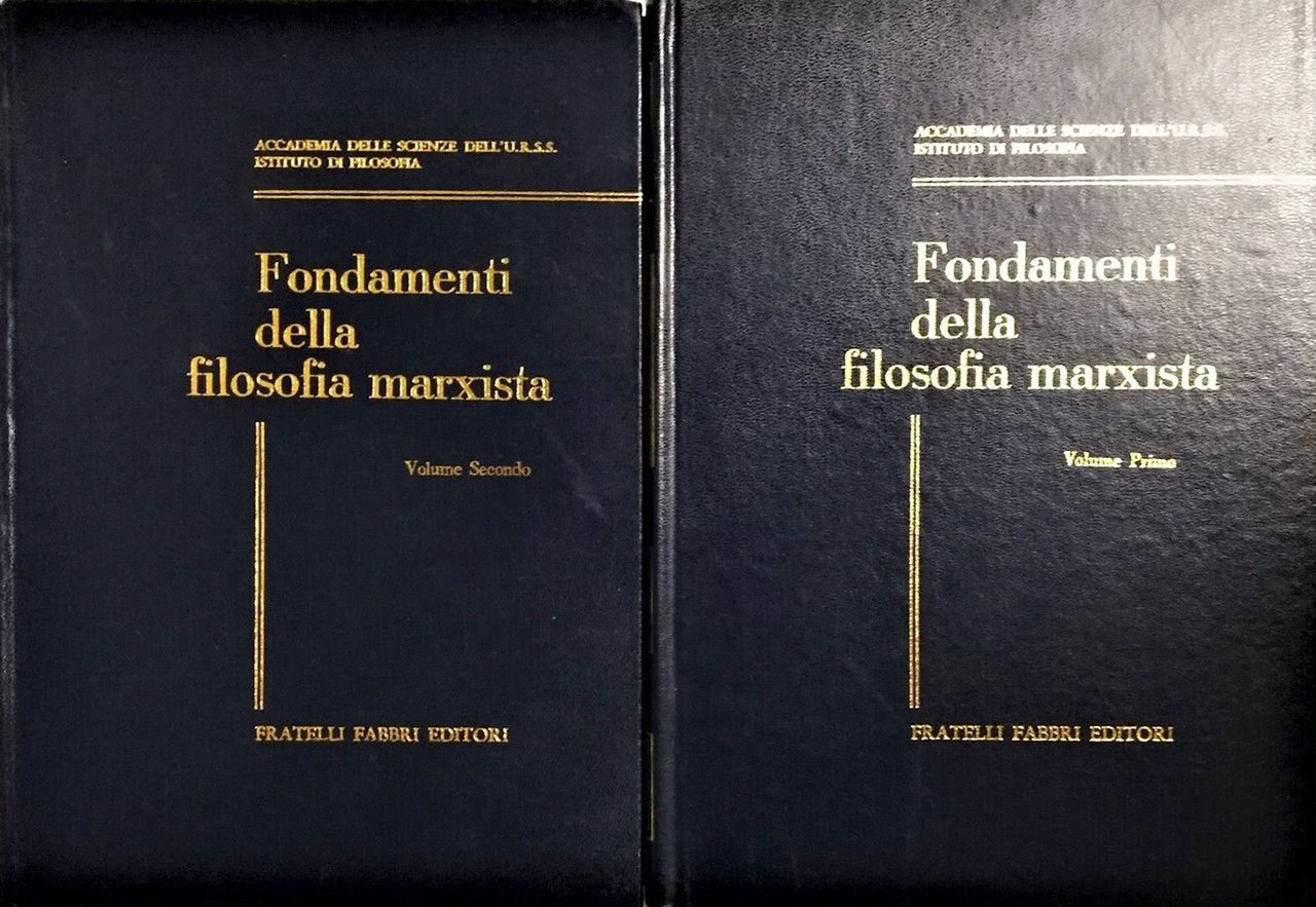 Fondamenti della filosofia marxista, Milano, Fratelli Fabbri Editori, 1965