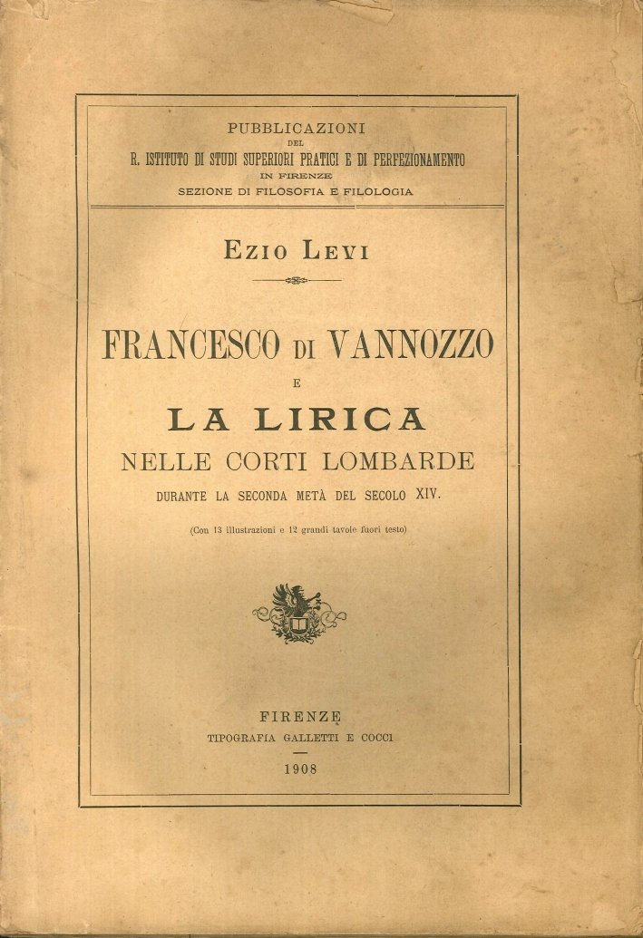 Francesco di Vannozzo e la Lirica nelle Corti Lombarde Durante … | Immagine principale