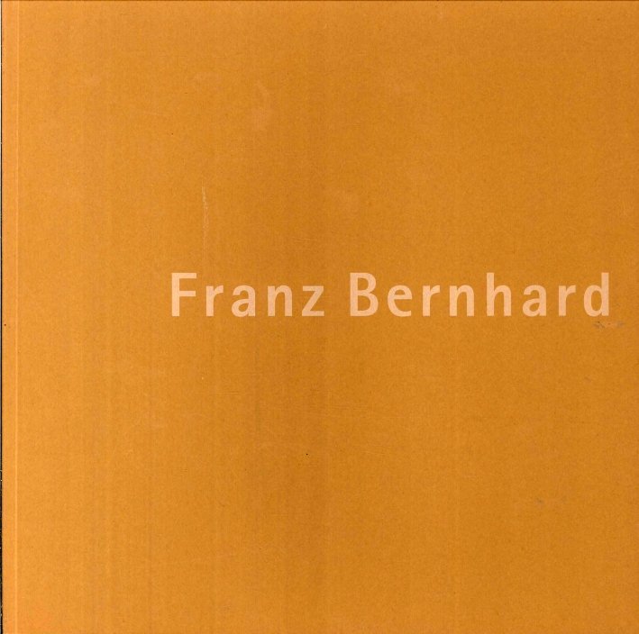 Franz Bernhard. Der Kopf Und Der Korper, Sie Sinne | Immagine principale