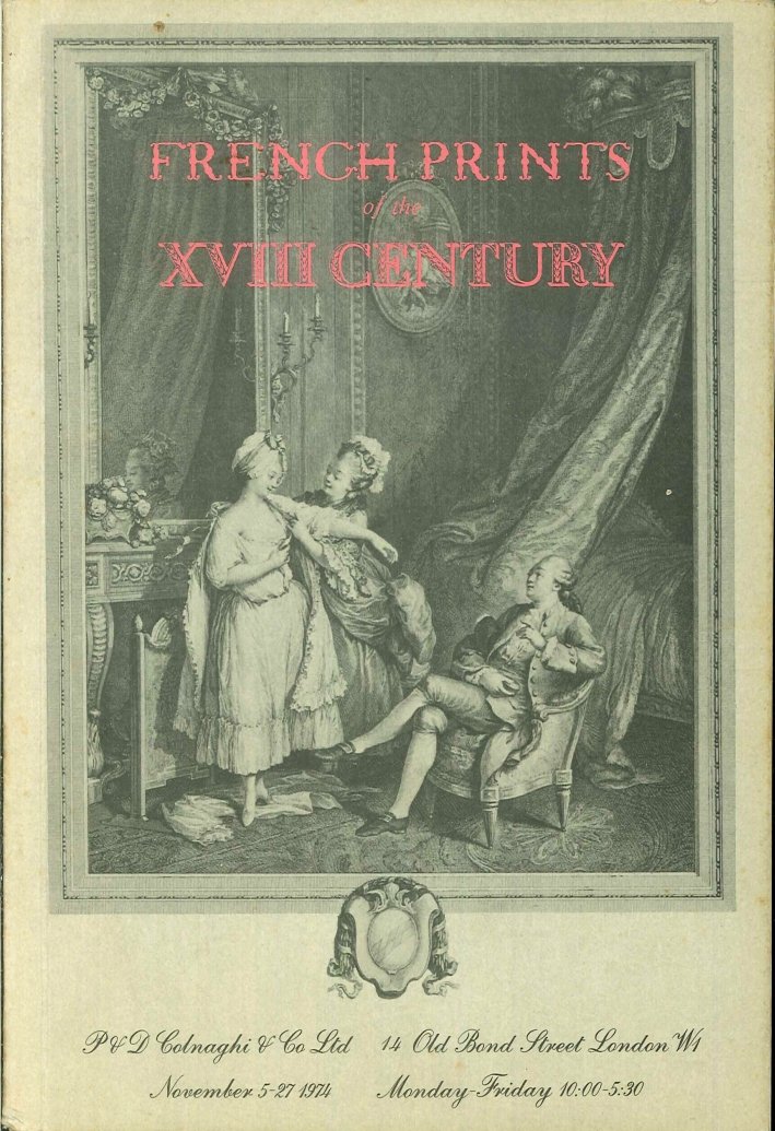 French Prints of the XVIII Century. A Catalogue of Very … | Immagine principale