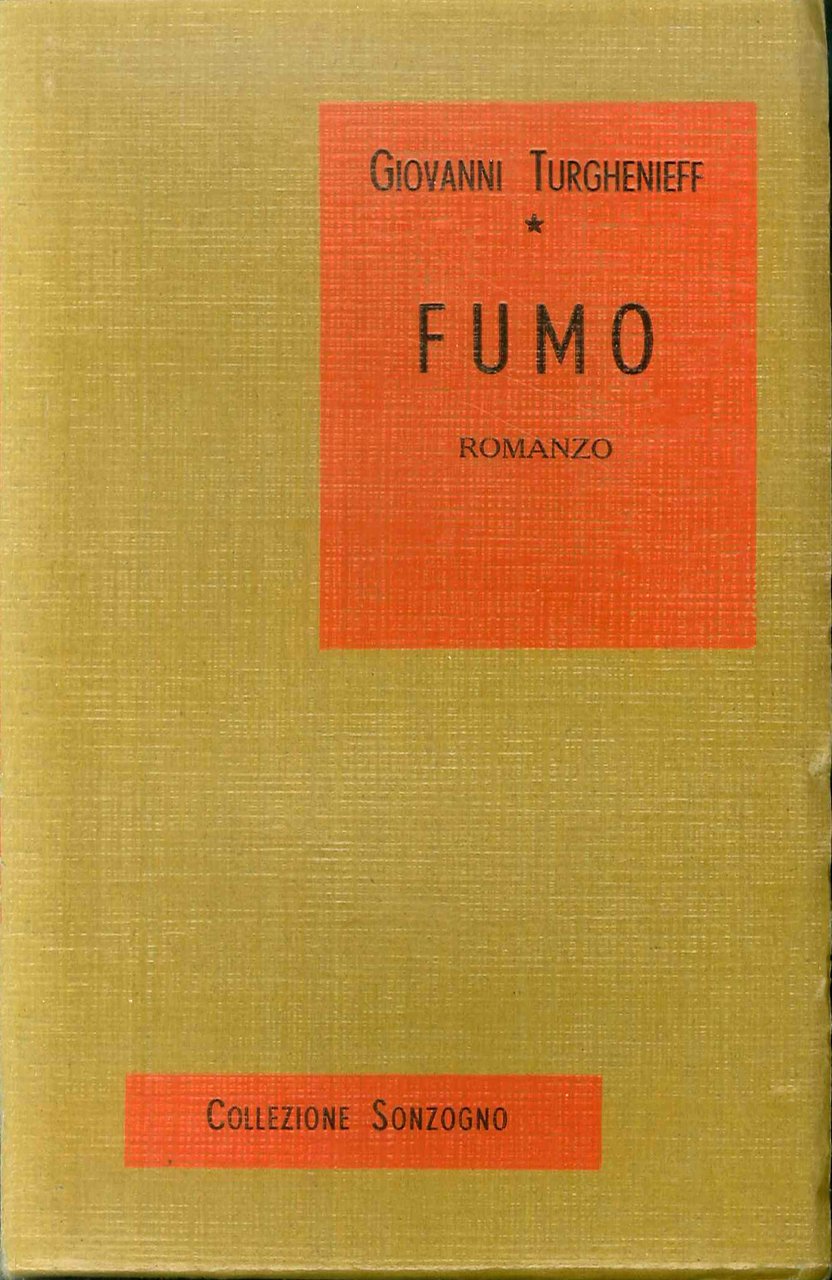Fumo. Romanzo
