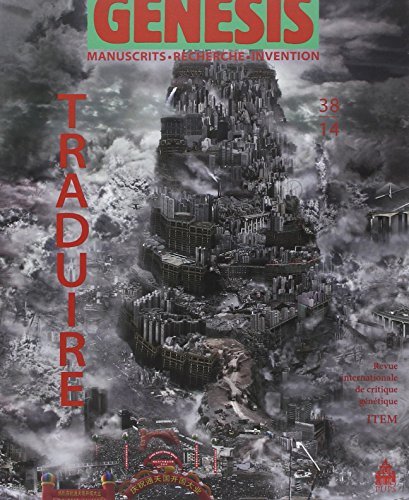Genesis, N° 38/2014 : Traduire