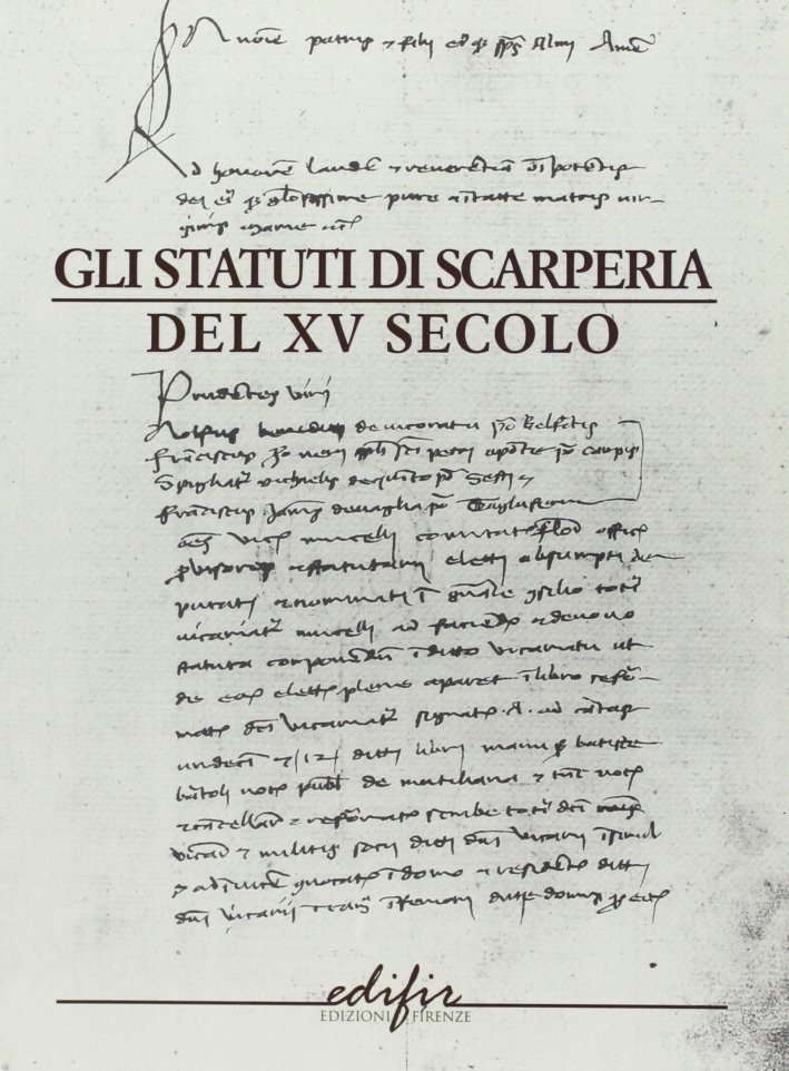 Gli statuti di Scarperia del XV secolo
