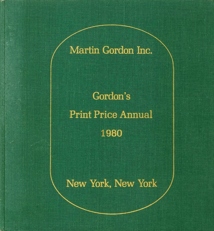 Gordon'S Print Price Annual 1980 | Immagine principale