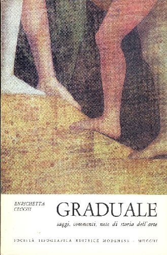 Graduale. Saggi, commenti, note di storia dell'arte | Immagine principale
