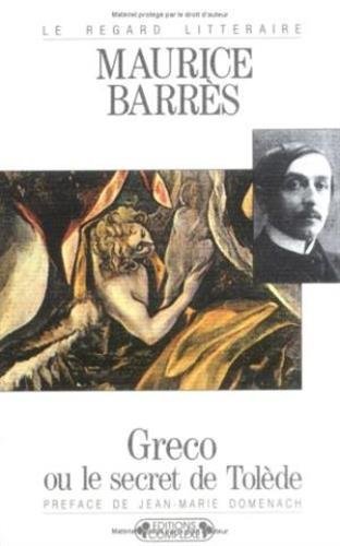 Gréco Ou le Secret De Tolède