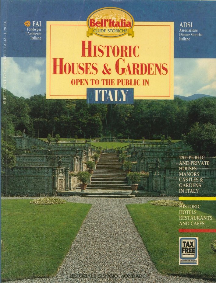 Historic Houses & Gardens Open To the Public in Italy. …