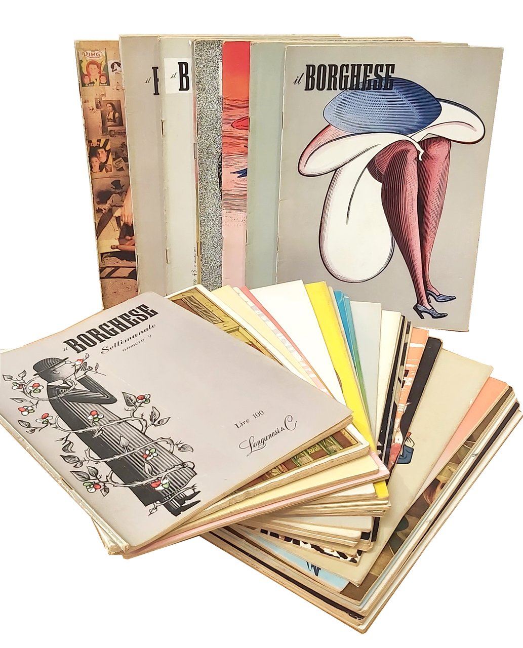 Il Borghese. Rivista settimanale politico culturale. Annata Completa 1954