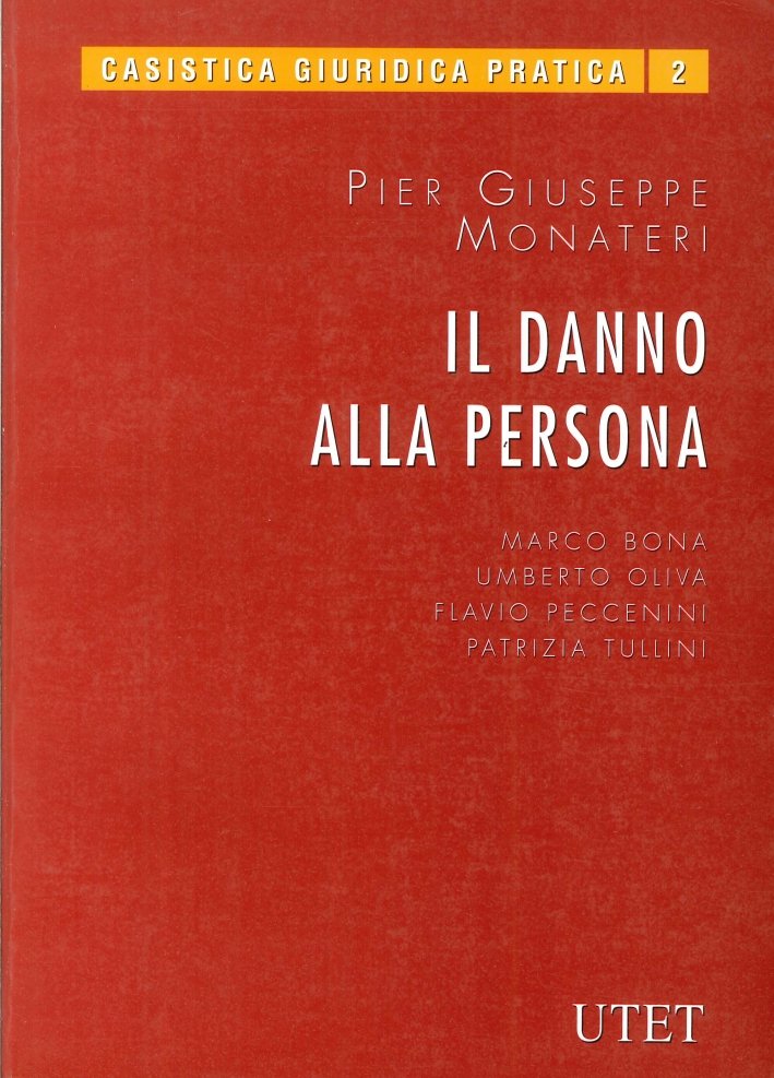 Il Danno alla Persona. Tomo Secondo | Immagine principale