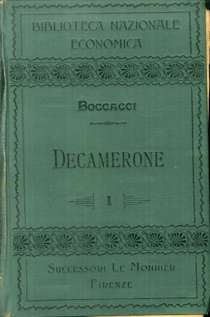 IL Decameron di Messer Giovanni Boccacci, Vol. 1