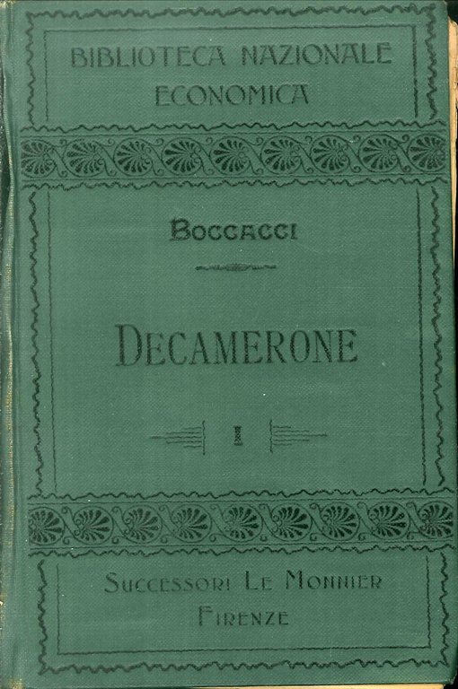 IL Decameron di Messer Giovanni Boccacci, Vol. 1
