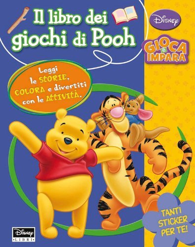 Il libro dei giochi di Pooh. Con adesivi