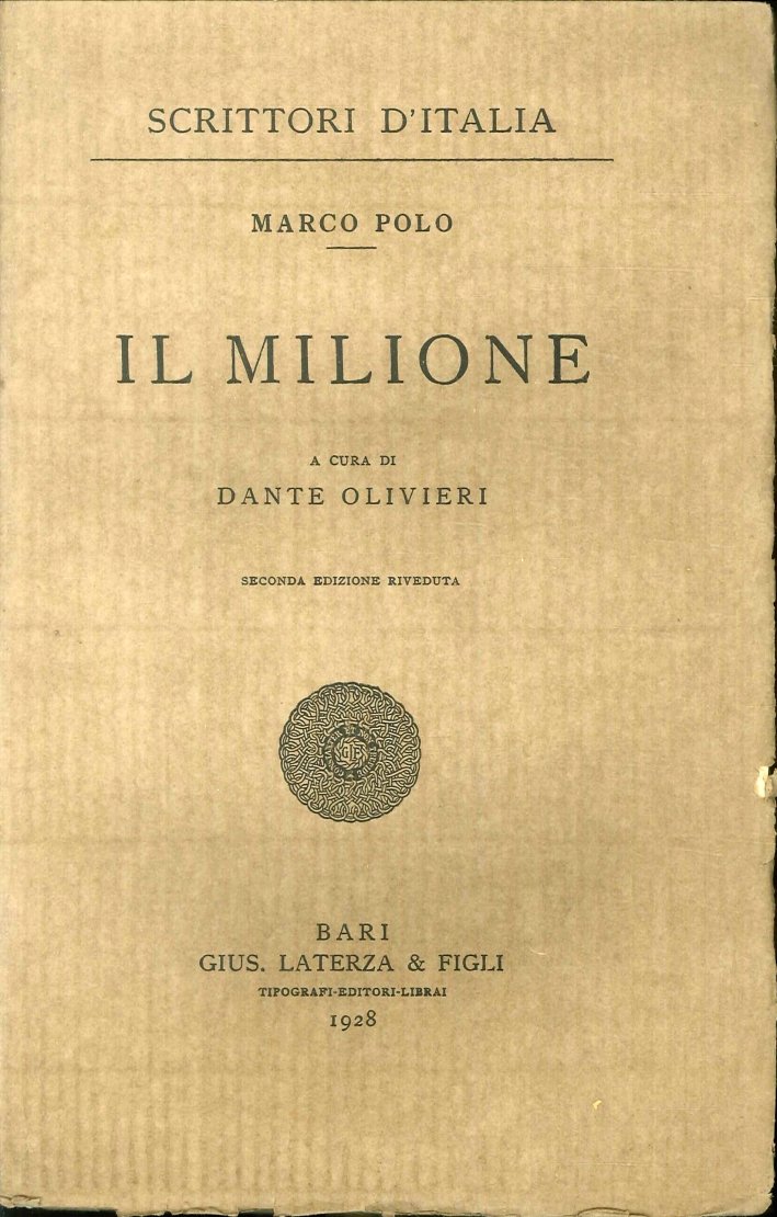 Il milione | Immagine principale