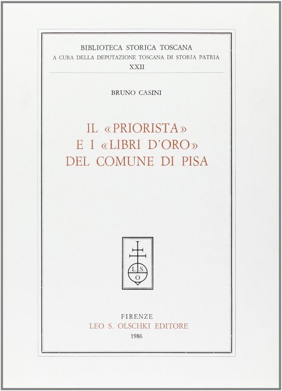 Il priorista e i libri d'oro del comune di Pisa