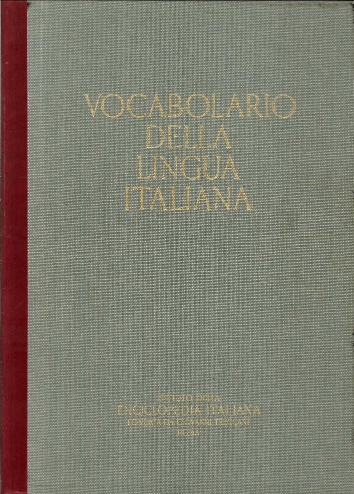 Il vocabolario della lingua italiana Treccani. Volume II. D-L, Roma, …