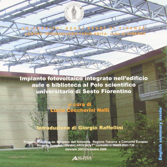 Impianto fotovoltaico integrato nell'edificio aule e biblioteca al Polo Scientifico …