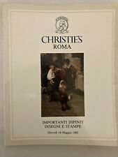 Importanti disegni e stampe, christie's roma, 16 maggio1985 | Immagine principale