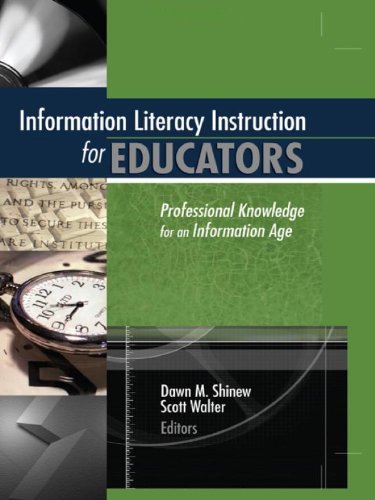 Information Literacy Instruction for Educators: Professional Knowledge for an Information … | Immagine principale