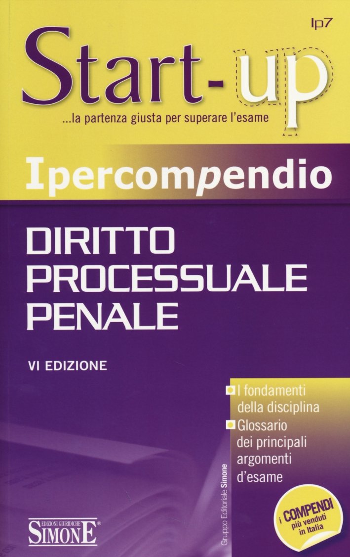 Ipercompendio diritto processuale penale | Immagine principale