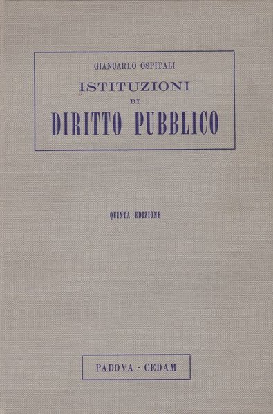 Istituzioni di Diritto Pubblico | Immagine principale