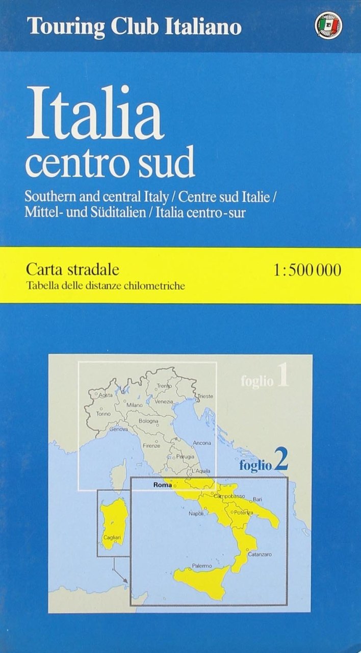 Italia centrale-meridionale 1:500.000