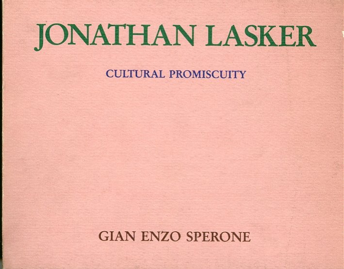 Jonatathan Lasker. A conversation with Collins & Milazzo and 13 … | Immagine principale