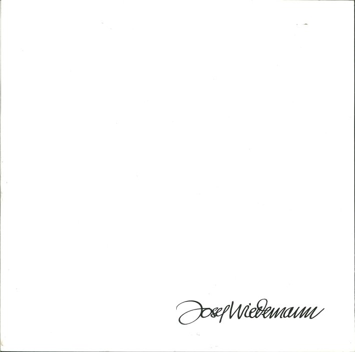 Josef Wiedermann. Bauten Und Projekte | Immagine principale