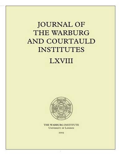 Journal of the Warburg and Courtauld Institutes, v. 68 (2005) | Immagine principale