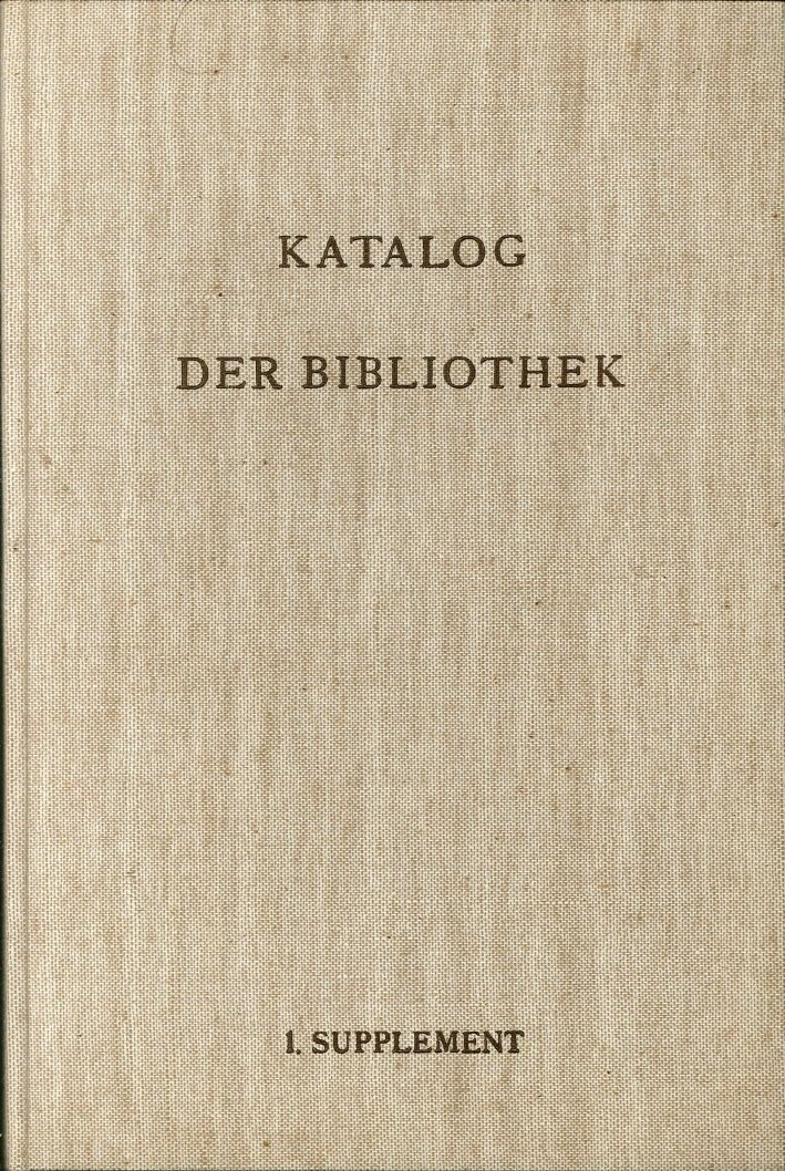 Katalog Der Bibliothek. Des Deutschen Archaologischen Instituts in Rom Von … | Immagine principale