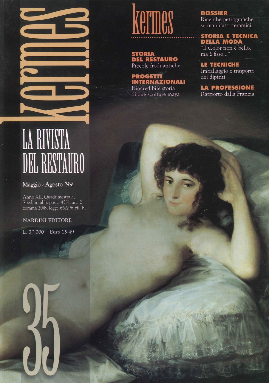 Kermes. La rivista del restauro. 35